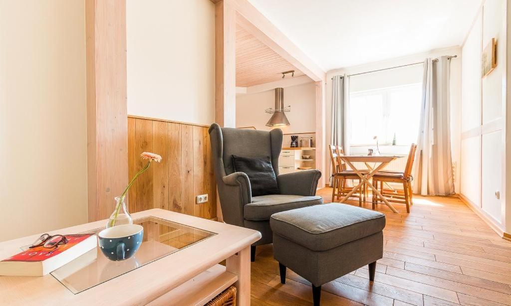 Haus Schilfkante - Wohnung 2 Wieck auf dem Darss Dış mekan fotoğraf